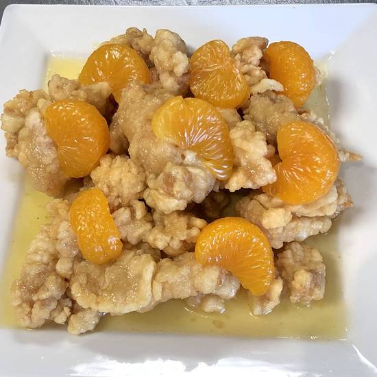Deep Fried Orange Chicken / 香橙鸡